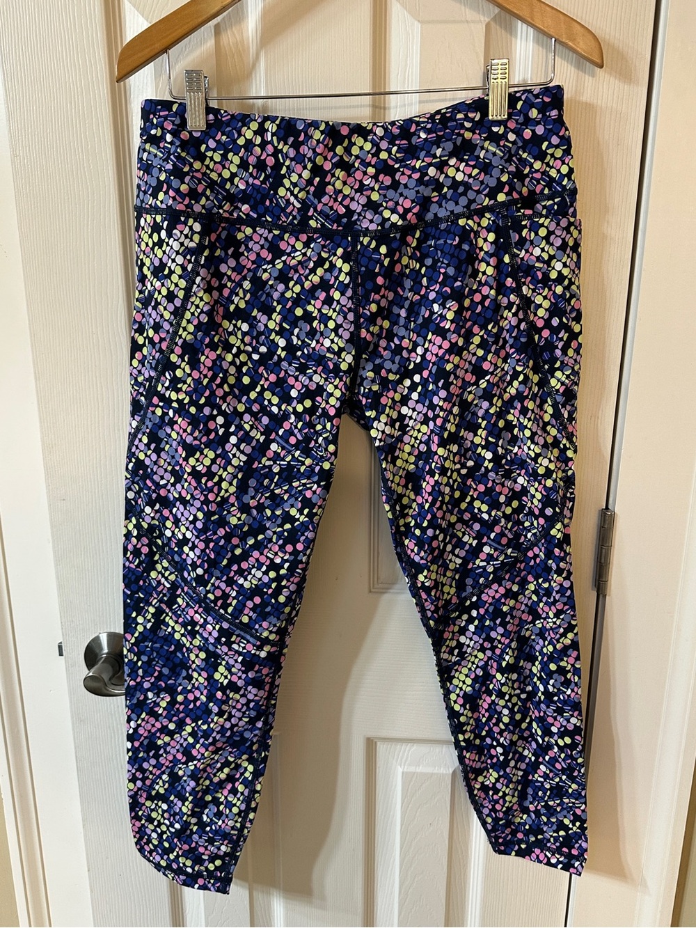 Sweaty Betty Power 7/8 Length Leggings Like New Size 12 Flattering Comfy XL